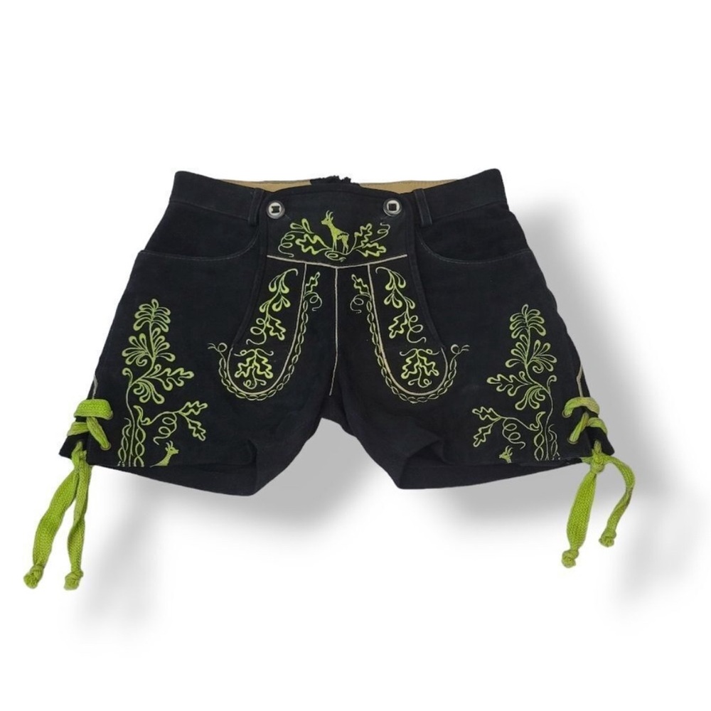 Beautiful vintage German Lederhosen SZ 34 or US 2/4